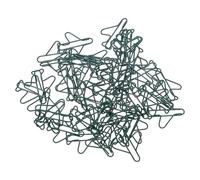 Operitacx 100pcs Metallic Airplane Novelty Paper Clips Bulk Small Metal Clips for Scrapbook Craft Supplies Cute Office Supplies for School Use