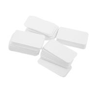 Operitacx 100pcs Plastic Specimen Spreading Boards for Insect Display and Preservation, Portable Size White Micro Specimen Pads for Laboratory Use and Fieldwork
