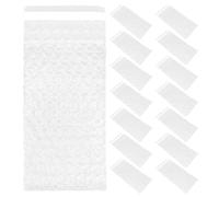 Operitacx 100pcs Self Seal Bubble Cushioning Bag - Water Resistant Packing Bag for Small Business Shipping, Jewelry, Electronics, and Fragile Items, 8x4 Inch