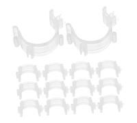 Operitacx 100pcs Silicone Bobbin Thread Holder Clips for Sewing Machines and Wear-Resistant Bobbin Clamps Stable Thread Spool Organizers for Home Sewing and High-Volume Projects