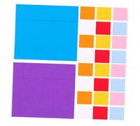 Operitacx 100pcs Small Multi Color Practical Envelopes for Gift Cards and Invitations Two Side Offset Paper Portable Retro Style for Thank You Letters and Notes