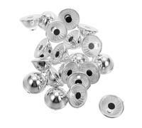 Operitacx 100pcs Small Spotlight Light Covers for Garden Statue Eyes DIY Plastic Lamp Shades Black Dot Resin Animal Eye Repair Craft Supplies for Outdoor Indoor Decorations