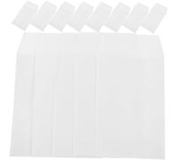 Operitacx 100pcs Small White Paper Cash Envelopes for Saving Budgeting Use Sturdy Lightweight Seed Envelopes to Secure Valuables Practical Money Storage for Daily Expense Management