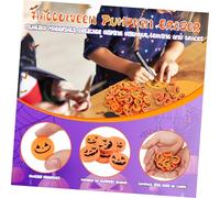 Operitacx 100pcs Tiny Halloween Pumpkin Erasers Compact Portable Stationery for Classroom Rewards Party Favors Creative Cute Design for Drawing and Writing