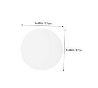 Operitacx 100pcs White Round Cardboard Paper Sheets Durable Craft Paper for DIY Arts Smooth Surface for Painting Drawing and Sketching for School and Home Projects