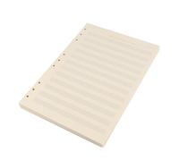 Operitacx 100sheets Loose-leaf Notebook Refill Ruled Music Staff Paper Music Manuscript Paper Notebook Refill for Musicians