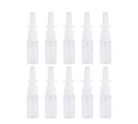Operitacx 10pcs 15ml Reusable Leakproof Pet Spray Bottles for Cosmetic Water and Liquid, Fine Mist Mini Spray Bottles for Travel and Outdoor Use