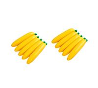 Operitacx 10pcs Banana Shape Ballpoint Pens for Students Creative Yellow Cartoon Design Smooth Writing Stationery for Home School and Office Use