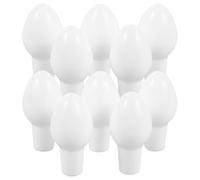 Operitacx 10pcs Detachable Nasal Irrigator Nozzle: Plastic Nose Flushers Tips for 3.5cm Needle Tips - Replacement Spray Heads for Nasal Irrigation System, Reusable