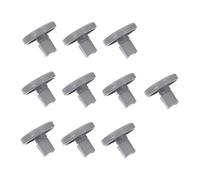 Operitacx 10pcs Dishwasher Wheel Replacement Parts Practical Dishwasher Wheel Repairing Accessories for Home Use Lower Basket Casters