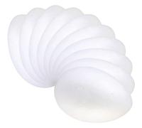 Operitacx 10pcs Eggmazing Easter Decor Eggs Hand-painted Foam Eggs Easter Decorations Diy Craft Kit