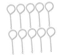 Operitacx 10pcs Fire Extinguisher Pull Pins Replacement Safety Lock Tamper Resistant Iron Accessories for Home Office Vehicle Fire Safety