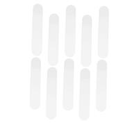 Operitacx 10pcs Frosted Pencil Case Plastic Pen Storage Holder Pencil Holders Semi Case for School Office