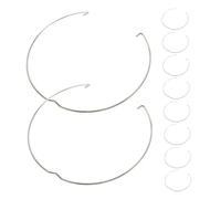 Operitacx 10Pcs Heart Shaped Retaining Spring Clips for LED Downlights Durable Lightweight Lamp Fixing Clasp Replacement for Recessed Spotlight Fixtures Easy Installation Accessories for