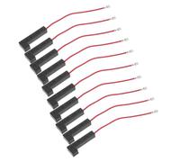 Operitacx 10pcs High Voltage Fuse for Microwave Oven Replacement Optimal Safety Performance