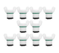 Operitacx 10pcs Hot Water Bottle Stoppers Replacement Caps with Rubber Seal for Hot Water Bags and Bottles, Pp Material, Easy to Clean, Leakproof Design, for Winter Sleeping and Outdoor