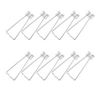 Operitacx 10pcs Iron Easel Back Stands Picture Frame Holder Display Easel Stand Simple Generous Style Prevents Photo Frame Slipping for Studios and Families