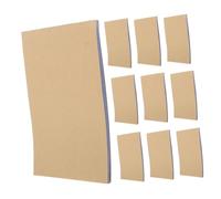Operitacx 10Pcs Kraft Paper Notepad Auto Copy Blank Pages Multilayer Duplicate Memo Book for Office Financial Records and Order Management