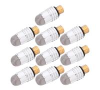 Operitacx 10pcs M5 Thread Capacitive Stylus Pen Tips 6.0mm Diameter Conductive Silver Fiber Replacement Nibs for Touchscreen Tablets Smartphones Professional Use