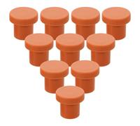 Operitacx 10pcs Moxa Stick Extinguisher Caps - Plastic Moxibustion Massager Extinguisher - Essential Tool for Safe Moxa Stick/Rolls Put Out, 0.75in Hole Dia