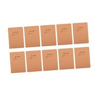 Operitacx 10pcs Notebook Lined Staff Exercise Books for Student Stationery Handwriting Practice Paper
