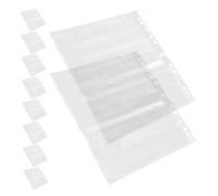 Operitacx 10pcs Pe Film Negative Preservers with Dustproof Design, Fits Binders, Simple and Practical Storage Sleeves for Photographs and Negatives, for Collectors and Nostalgia Enthusiasts
