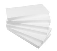 Operitacx 10pcs Polystyrene Foam Blocks: 12x6x1" Craft Foam for DIY Art Projects - Polystyrene Shapes for Sculptures Modeling Floral Arrangements & Centerpieces