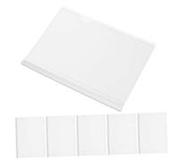Operitacx 10pcs Report Covers with Sliding Bars and Anti-Slip Locking Bar, Multi-Function Pp File Document Organizers for Papers and Letters, for Accountants and Lawyers
