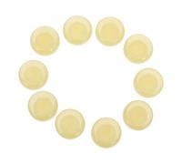 Operitacx 10pcs Rubber Brake Pedal Stopper Pads with Reliable Performance to Braking Efficiency, Suitable for Vehicle Brake and Clutch Pedals, Replacement for Car Owners