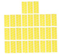 Operitacx 10Pcs Self Adhesive Identification Tags Labels for Organizing Cables Office Home and School Projects Tear Resistant Easy to Use