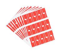 Operitacx 10Pcs Self Adhesive Sticker Identification Tags Cable Labels for Home Office School Tear Resistant Easy to Use for Organizing Cables and Wires