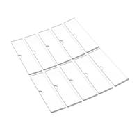 Operitacx 10pcs Signage Frame Acrylic Wall Mount Name Plate Holder Door Sign Plate Label Frame for Home Office Organization