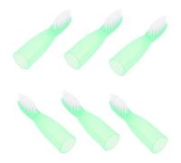 Operitacx 10pcs Soft Bristles Prison Toothbrushes with Short Large Handle, Wear-Resistant Manual Toothbrushes for Anti-self- Use in Detention and Psychiatric Settings, Small Household Teeth