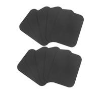 Operitacx 10pcs Square Iron Metal Plates for Magnetic Mount Phone Holder Durable Adhesive Stickers for Car and Tablet Stable Design Compatible with Magnet Phone Holder Cradle
