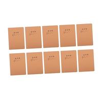 Operitacx 10pcs Stave Practice Notebooks for Students Portable Paper Exercise Books for School Supplies Music Learning