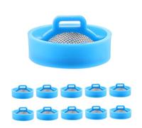 Operitacx 10pcs Washing Machine Strainer Mesh Inlet Valve Filter Stainless Steel Easy Install Clean Replacement Part for Water Inlet