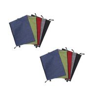Operitacx 10pcs Zipper File Holder Document Organizer Bags Made of Oxford Cloth, Easy to Clean and Secure Files, Suitable for School and Home Use with Assorted Colours Random Color