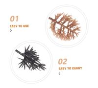 Operitacx 116pcs Miniature Model Trees for Diorama and Architectural Scenery Plastic Mixed Style Mini Trees for Train Railways Fairy Gardens and DIY Landscape Crafts Compact and Realistic
