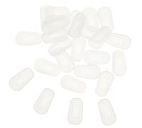 Operitacx 12 Pairs Silicone Eyeglass Nose Pads Replacement Accessory Black | Anti Slip Comfort for Work or Study, Simple Installation, Raises Frame Height