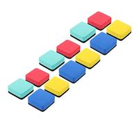 Operitacx 12 Pcs Whiteboard Eraser Erasers for School Whiteboard Wiper Erasers Chalk Classroom Accessories Magnetic Board Erasers Erasers present Student Use Essentials Mini Eva