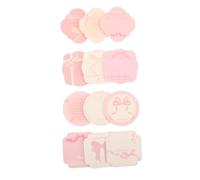Operitacx 12pcs Adhesive Memo Pads Elegant Bowknot Design Tearable Self Stick Notes for Students Office Classroom Desk Accessories Gift