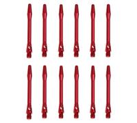 Operitacx 12pcs Ba Thread Aluminum Alloy Dart Shafts with Locking Hole