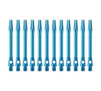Operitacx 12pcs Ba Thread Stem Dart Shaft Accessories 45mm Aluminum Alloy