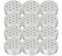 Operitacx 12pcs Dog Scent Training Kit 60ml Aluminium Odor Boxes for Nose Work and Agility Training to Pets Natural Smell Skills and Ease Emotional Pressure