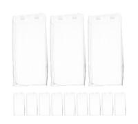 Operitacx 12pcs Industrial Transmitter Protective Cover Pvc Sleeve Waterproof and Easy Installation Dustproof Case for Crane Controller Remote Control