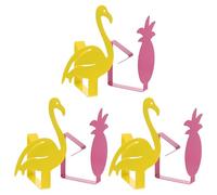 Operitacx 12pcs Kitchen Tablecloth Fixing Clips Iron Stainless Steel Multi-functional Dinner Cloth Clips Prevents Tablecloth from Being Blown by The Wind Easy to Install for Balcony