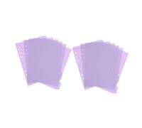 Operitacx 12Pcs Notebook Index Dividers with Tabs Punched Binder Dividers for Loose Leaf Notebooks Daily Use Organizer for Office Planner Journal and Filing Management