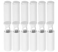 Operitacx 14pcs White Zinc Alloy Cord Locks for Shoelace and Hoodie Drawstring, Lightweight and Tool-free Installation, for DIY and Outdoor Use, Stylish and Modern Design