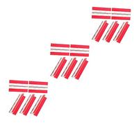 Operitacx 15 pcs Self Adhesive Acrylic Continuous Piano Hinges Heavy Duty Flush Hinges for Furniture Cabinet Doors DIY Installation
