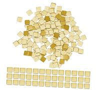 Operitacx 150 Pcs Gold-Plated Copper Solder Tabs Tiny Precut Chips for Jewelry Repair Precise Control Strong Conductivity Easy Welding for Intricate Wire Soldering and Craft Making